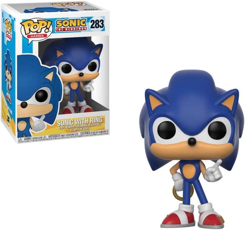 Funko POP! Games Sonic the Silver Hedgehog Sonic With Ring - Sonic the Hedgehog - Collectable Vinyl Figure - Gift Idea - Official Merchandise - Toys for Kids & Adults - Video Games Fans - Image 3
